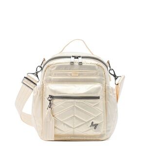 BNWOT Lug Alpine Metallic Champagne Crossbody Bag
